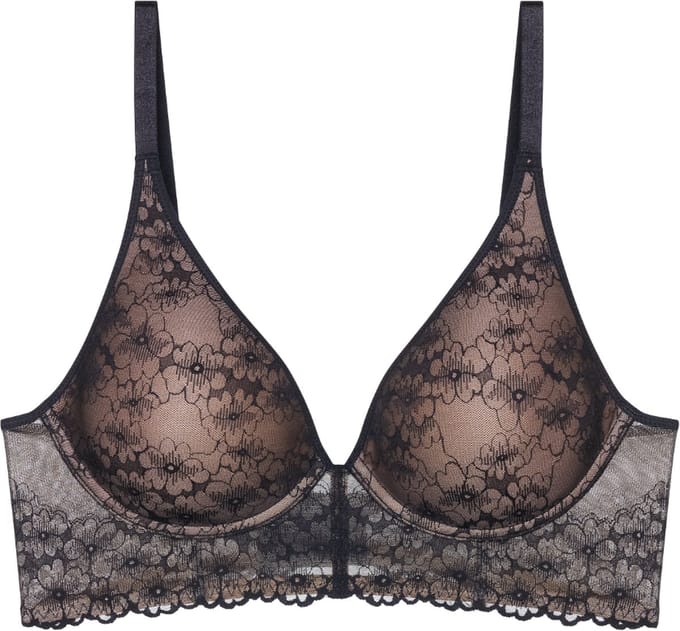 Triumph Kanten BH zonder beugel Bright Spotlight - Bh zonder vulling - 70E - Zwart