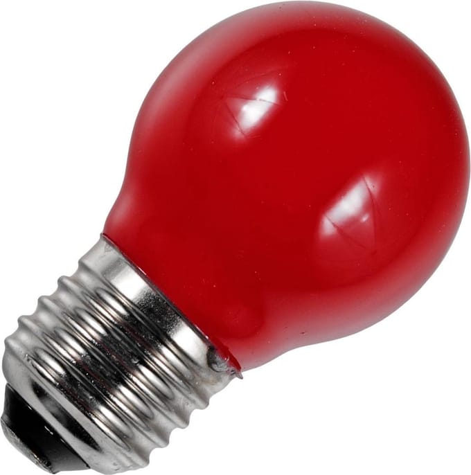 SPL LED Filament mini-kogel - 1W ROOD