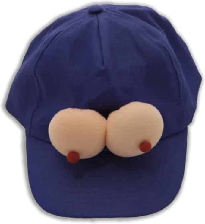 Blue Cap with Tits