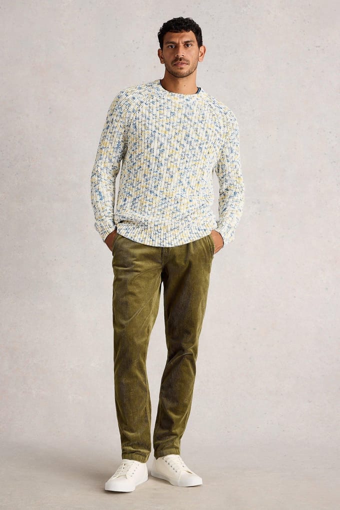 White Stuff Kimber Cord Trouser Khaki Green Größe: W38 REGULAR | Maßgeschneiderte Hosen Outlet | Herren | Braun
