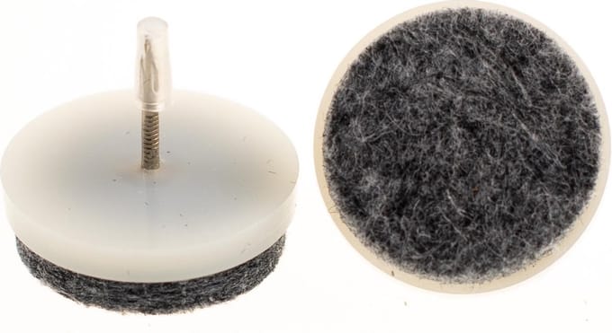 Verlofix Viltnagel Diameter 24 Mm Nylon Wit 4 Stuks