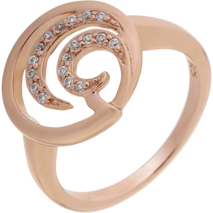 Orphelia Dames 925 Sterling Zilveren Ring - Roze ZR-7084/1