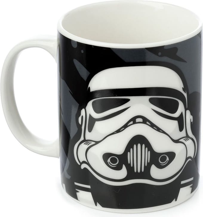 Mok - The Original Stormtrooper - Zwart&Wit - Porselein - 300ml