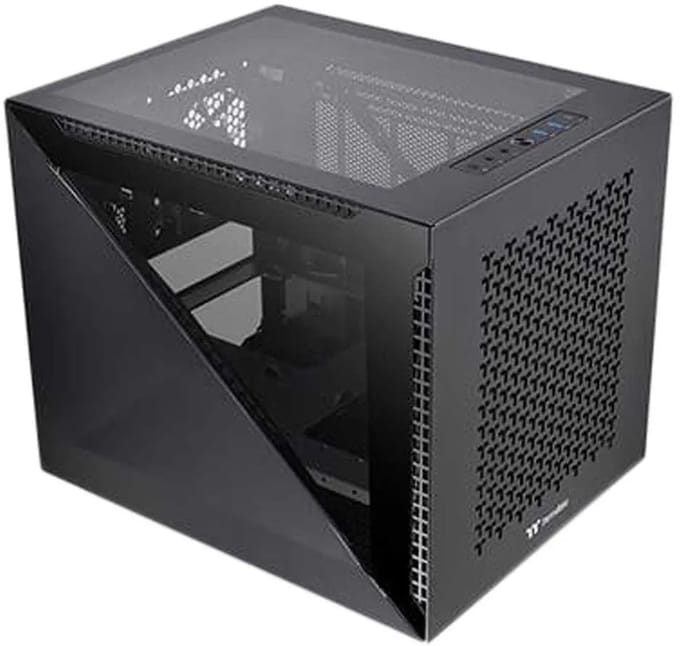 Thermaltake Divider 200 TG Air - Case - Miditower - Zwart