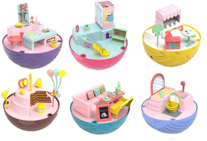 Mini Speelset Huis In Bal
