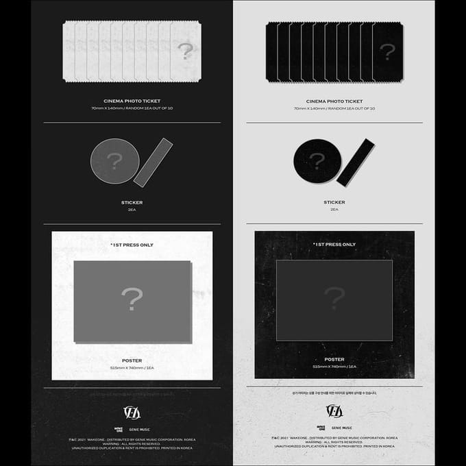 TO1 - [RE:ALIZE] het 2e Mini-Album REAL gray