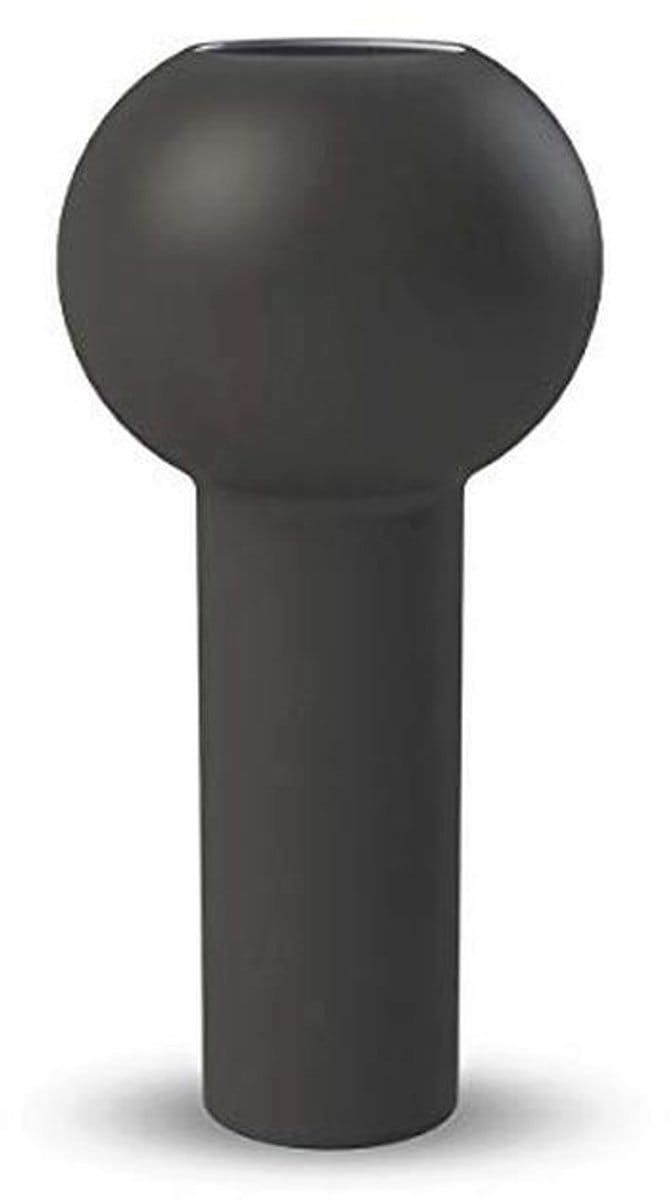 Pillar vaas 32 cm Zwart