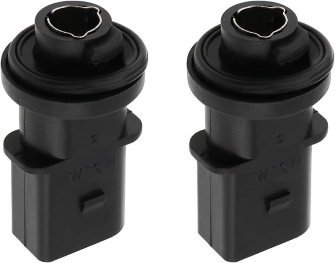 2Pcs Car Front Turn Signal Bulb Holder Indicator Light Bulb Holder 5C5953053 N10445602 Compatible with AUDI A5/S5 (2010-2011)
