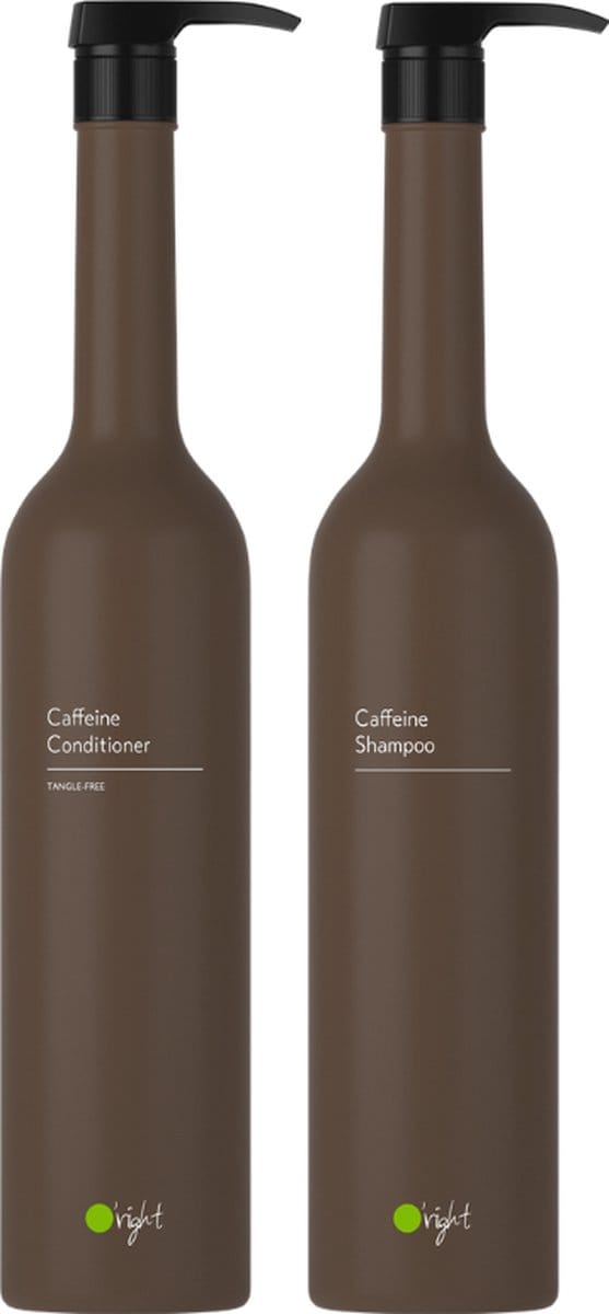 O’right Caffeine Duo Shampoo & Conditioner 1L - Stimuleert de haargroei