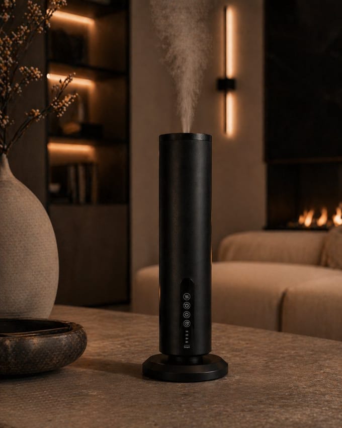 Candle Cocktail Smart Aroma Diffuser Pro Zwart – Geurverspreider met App – Tot 100m² Dekking – Luxe Diffuser met Timer & Cold-Air Diffusion