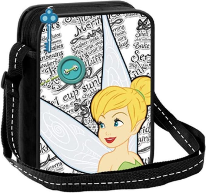 Disney Tinkerbell schoudertas / crossbody met glitter