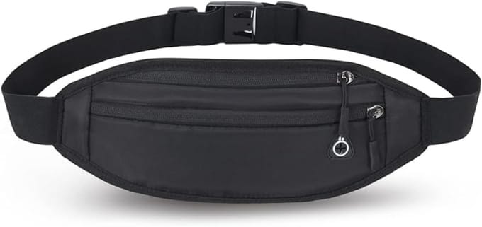 REN® Flipbelt - Hardloopriem - Running Belt - Zwart - 29cm x 13cm x 12cm