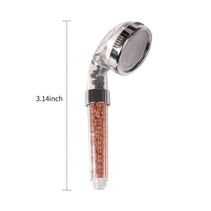 Pommeau de douche haute pression, économie d'eau, élimination du fluorure de chlore, eau dure Large