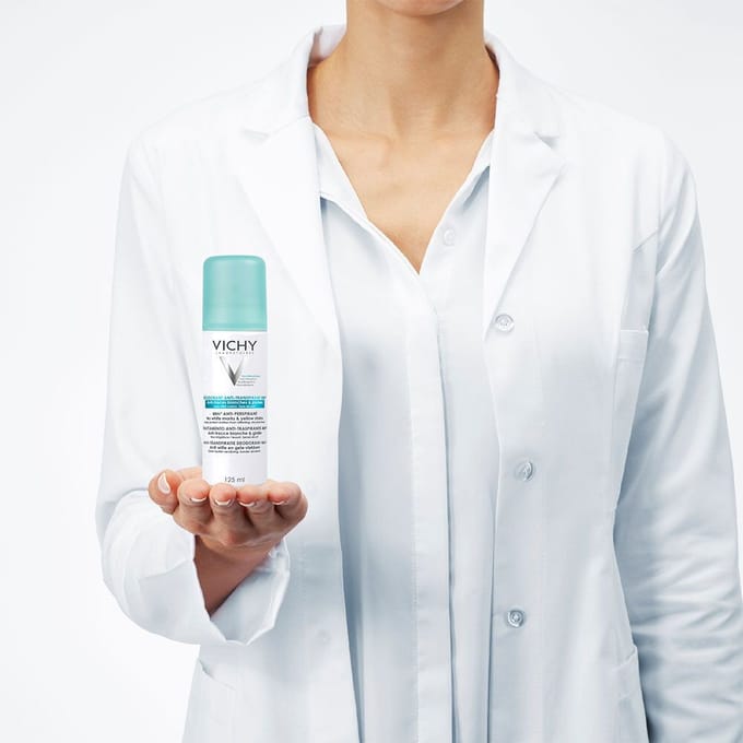 Vichy Déodorant Anti-transpirant Anti-traces 2x125 Deodorant