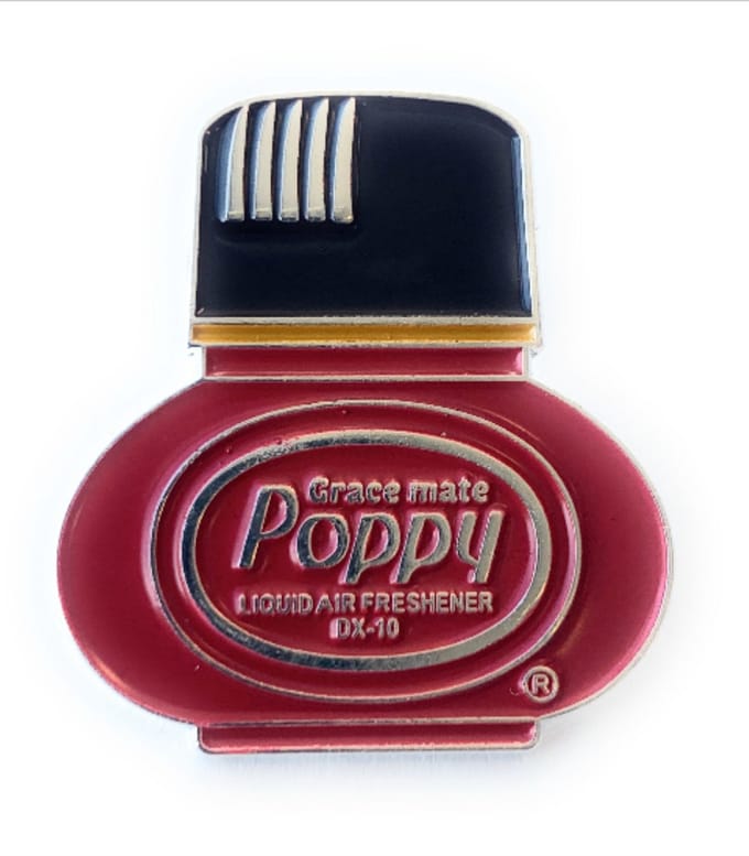 Poppy Grace Mate pin Hibiscus