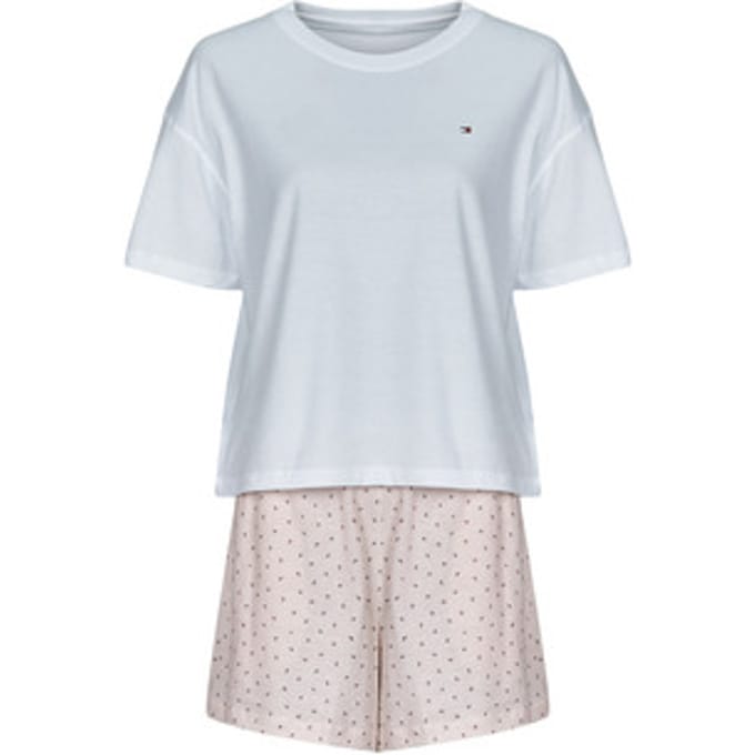 Tommy Hilfiger  Pyjama-sets SS PRT PJ SHORT SET (EXT. SIZE)