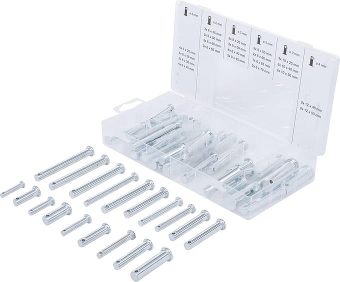 Assortiment Borgpennen - 60-delig Professioneel Gereedschap