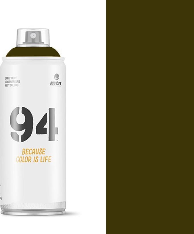 MTN94 Maya Green spuitverf - 400ml lage druk en matte afwerking