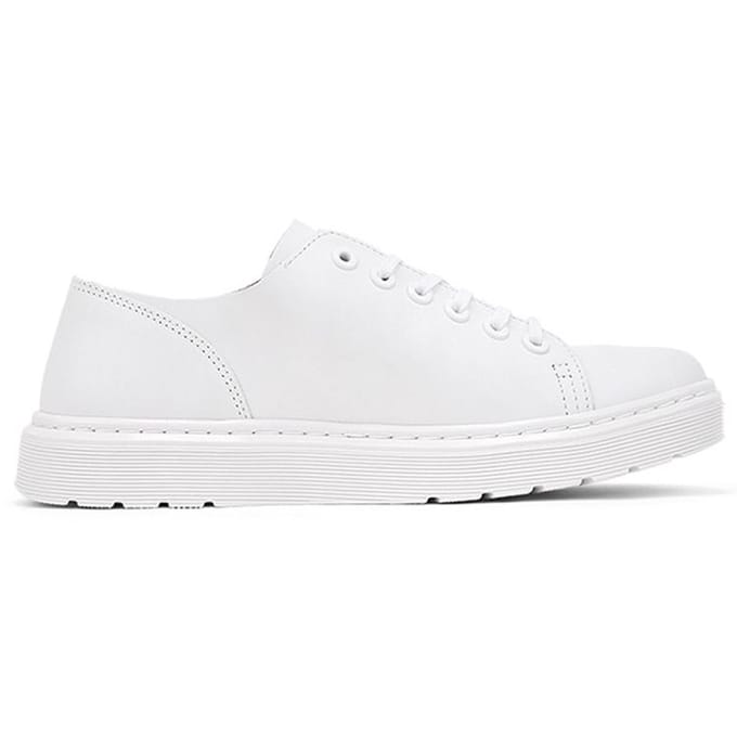 Dr. Martens Dante Leren Patchwork Mode Casual Platte Schoenen Damesschoenen Wit 22127100 36 white