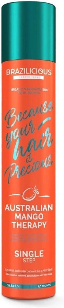 BraziliCious Australian Mango Therapy Keratine, 1000ml