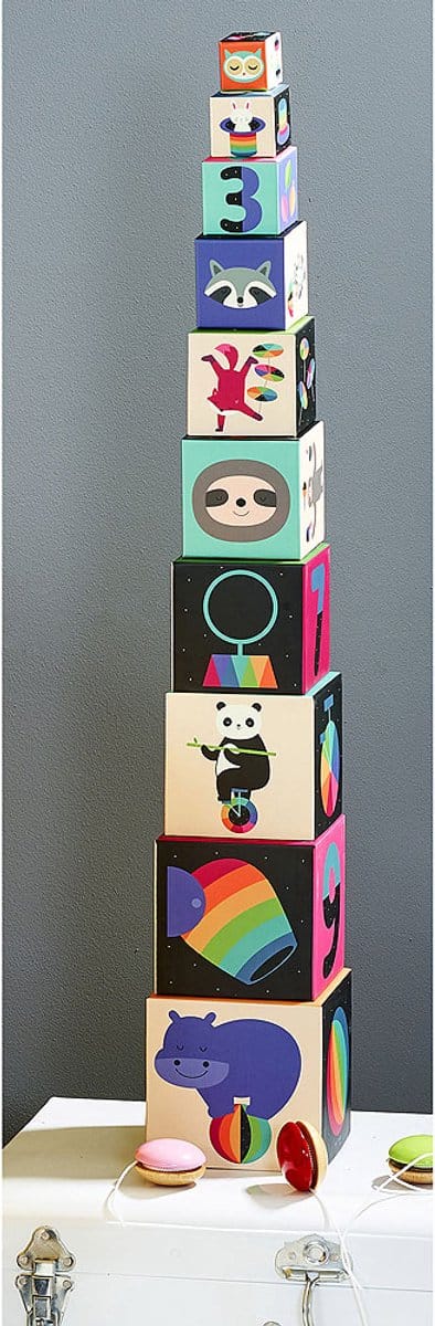 VILAC stapeltoren regenboog 1 jr+