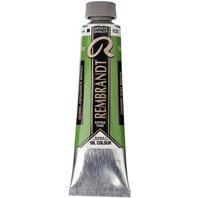 Rembrandt Olieverf Tube 40 ml Vermiljoengroen Middel 625