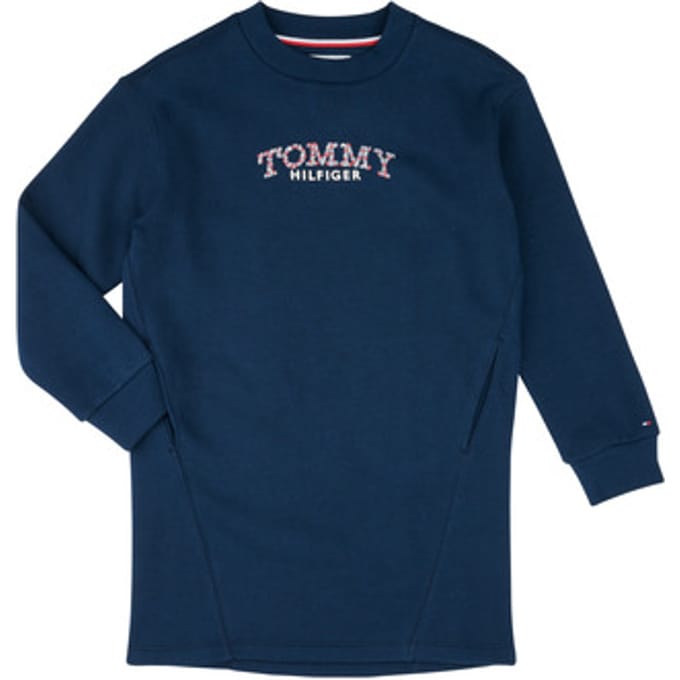 Tommy Hilfiger  Korte Jurk TOMMY PUFF FLOWER HWK DRESS LS
