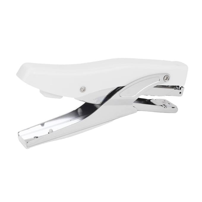 Tangnietmachine 20 vel capaciteit arbeidsbesparend lichtgewicht draagbare handheld nietmachine voor fabriek white