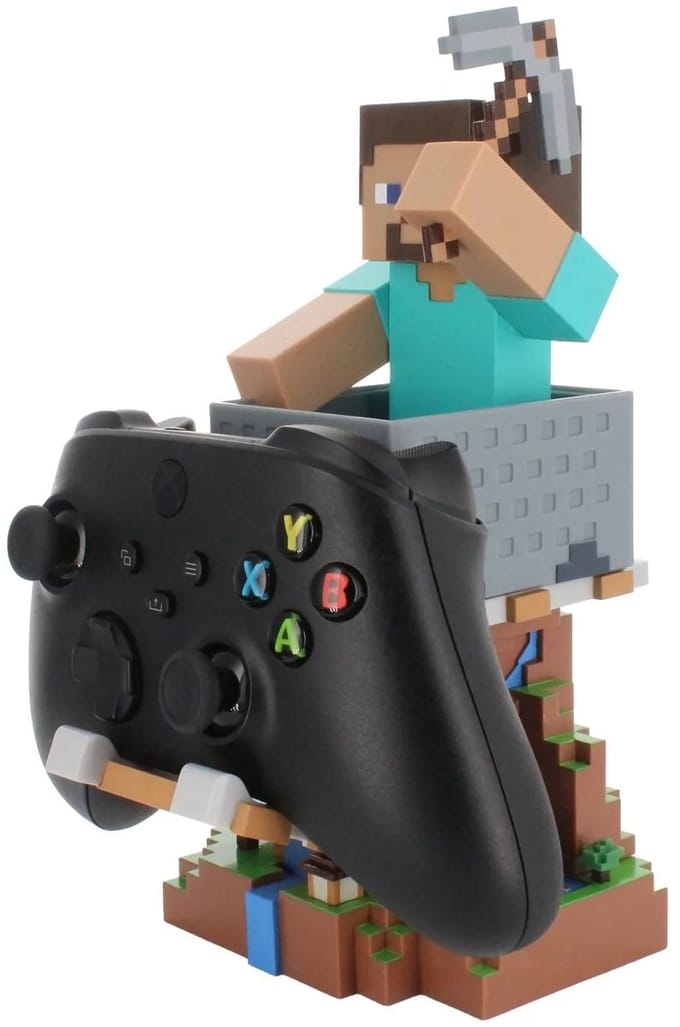 Cable Guys R.E.S.T - Minecraft - Steve Telefoon & Controller Houder