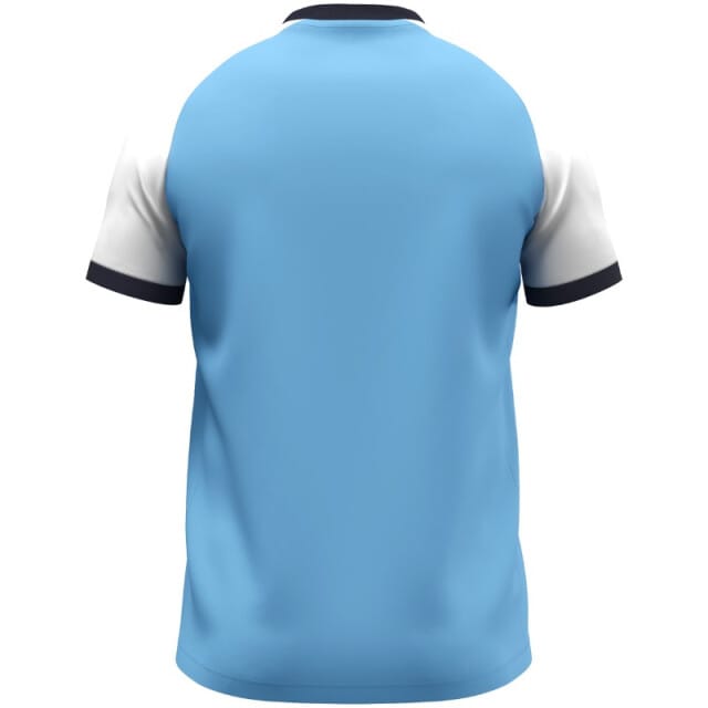 Jako Dynamic T-Shirt Dames - Hemelsblauw / Wit / Marine | Maat: L