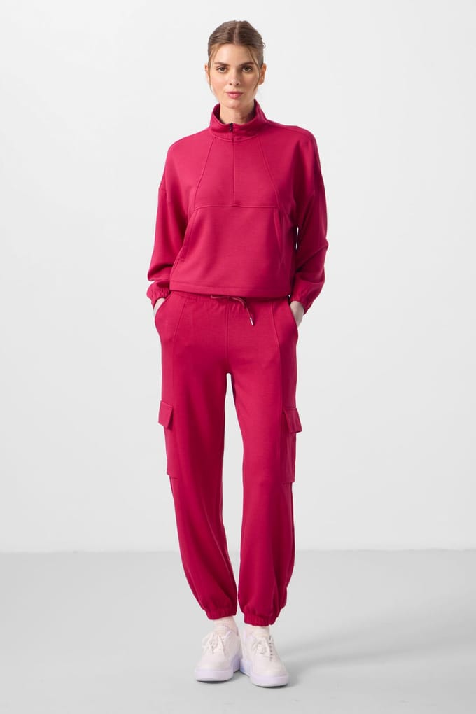 Oversized Sweatshirt en Broek Set