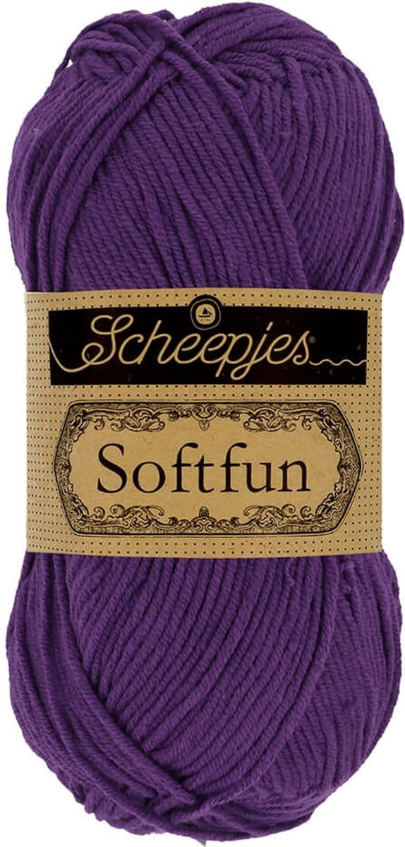 Scheepjes Softfun 50g - 2515 Deep Violet