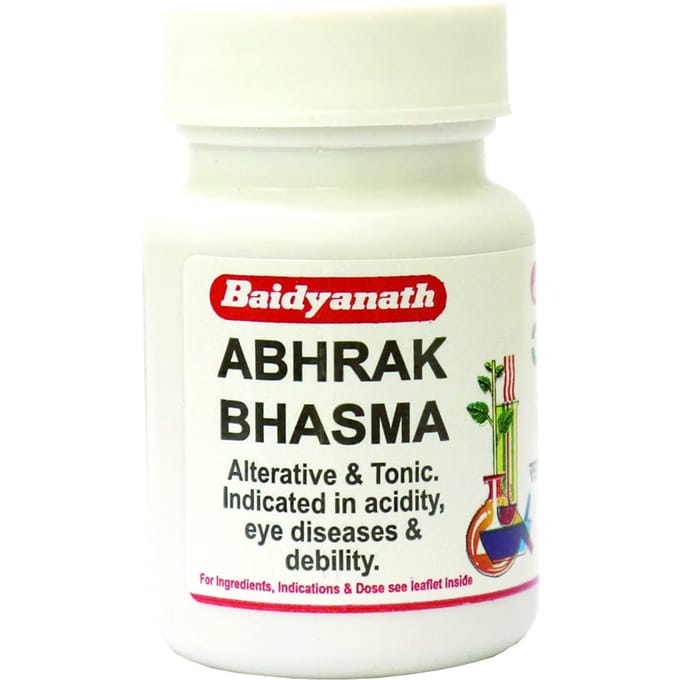 Baidyanath Asli Ayurved Abhrak Bhasma 10 g Verpakking | Energieboost En Oogzorg Ondersteuning