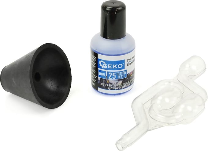 cilinderkop lekkage tester - koppakking lektester - co2 tester - testkit opsporing lekkages