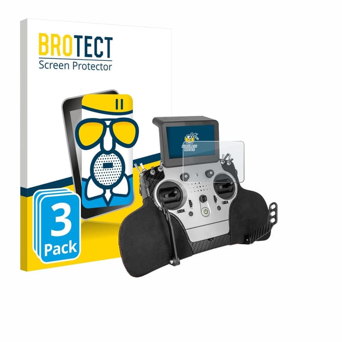 BROTECT - Screenprotector voor PowerBox Systems Core - Folie Beschermfolie Beschermglas matte 3 Stuks