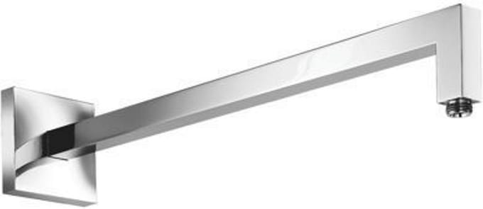 Hotbath Mate wandarm verzwaard vierkant 35cm nikkel geborsteld
