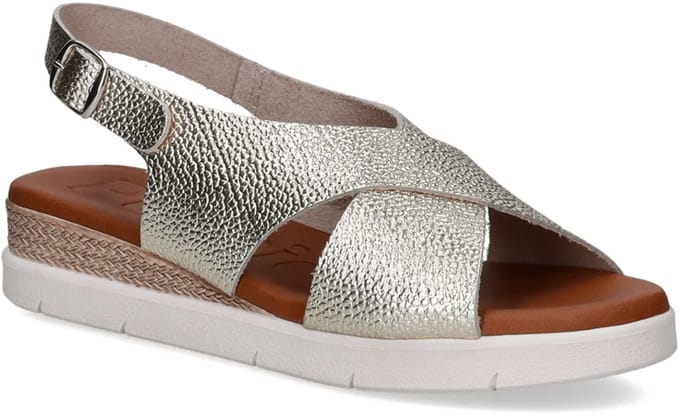 Hush Puppies Dames Sandaal | Goud | Maat: 39
