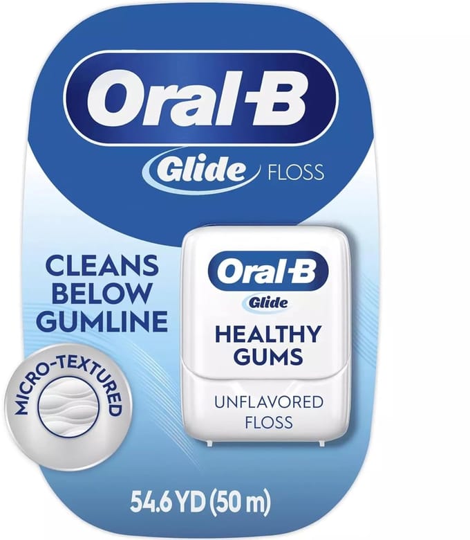 Oral-B Glide Floss Health Gums Ongeflavoreerde Floss 54,6