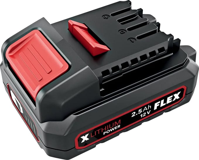 FLEX - Li-Ion oplaadbare accupack AP 12V - 2,5aH - 5aH - 2.5 Ah