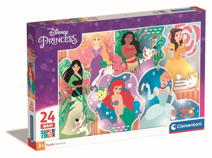 Clementoni Disney Princess - MAXI Puzzel 24 Stukjes
