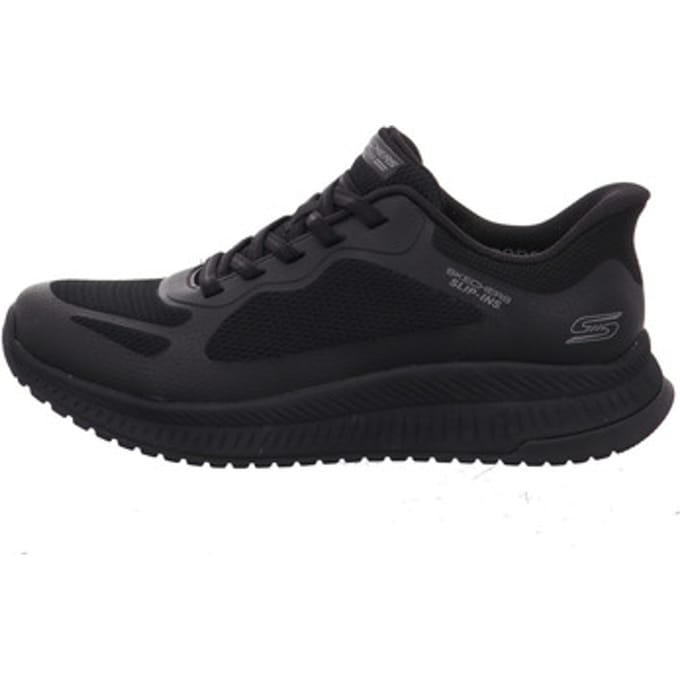 Skechers BOBS SQUAD 4 - STAPLE LOOK Dames Instappers - Zwart