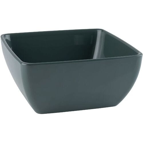 GGM Gastro (6 Stück) Schale - PURE - Melamin - 3,8 Liter - eckig - Grün