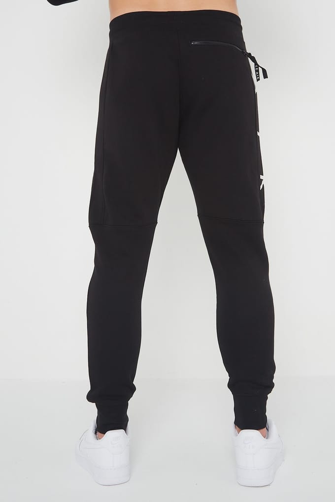 Nike Air heren fleece joggingbroek in zwart