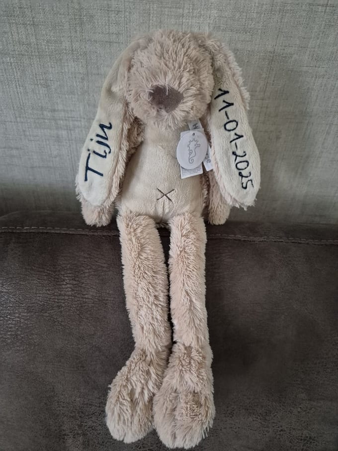 Happy Horse knuffel Rabbit Richie konijn 38cm gepersonaliseerd/geborduurde naam