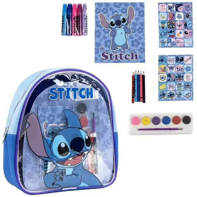 Stationery Set met Rugzak Kind Cerda Disney Stitch