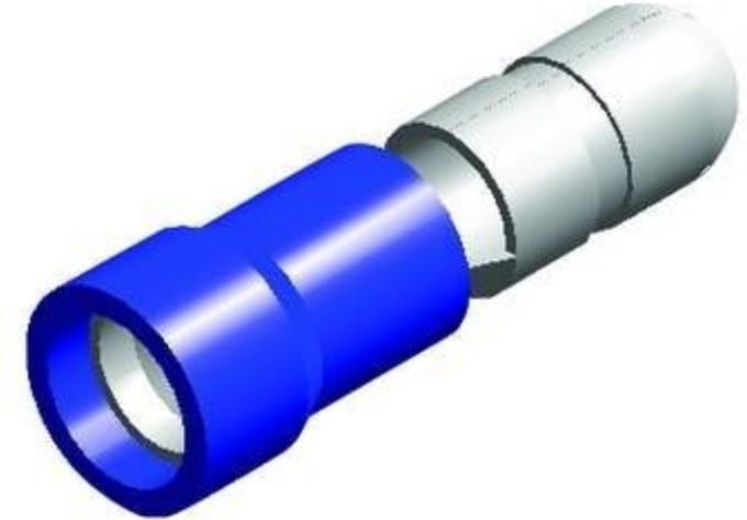 Benson Kabelschoen set - rond - blauw - 50 stuks - 2.5-4 mm²