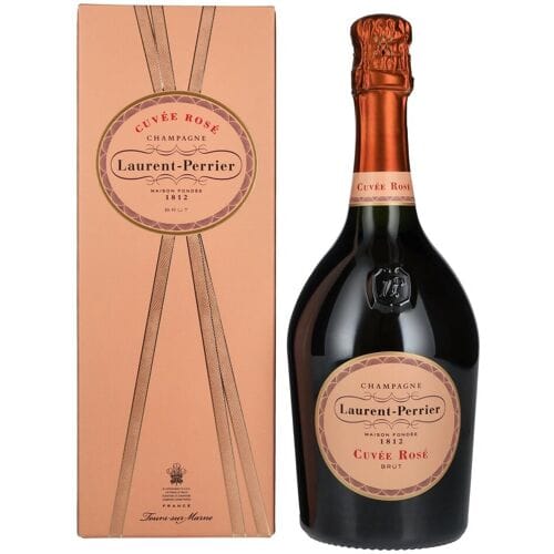 Laurent Perrier Champagne CUVÉE ROSÉ Brut 12% Vol. 0,75l in geschenkverpakking