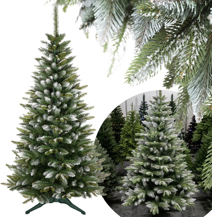 Kerst Kunstboom Bergamo Diamant PVC 180 cm