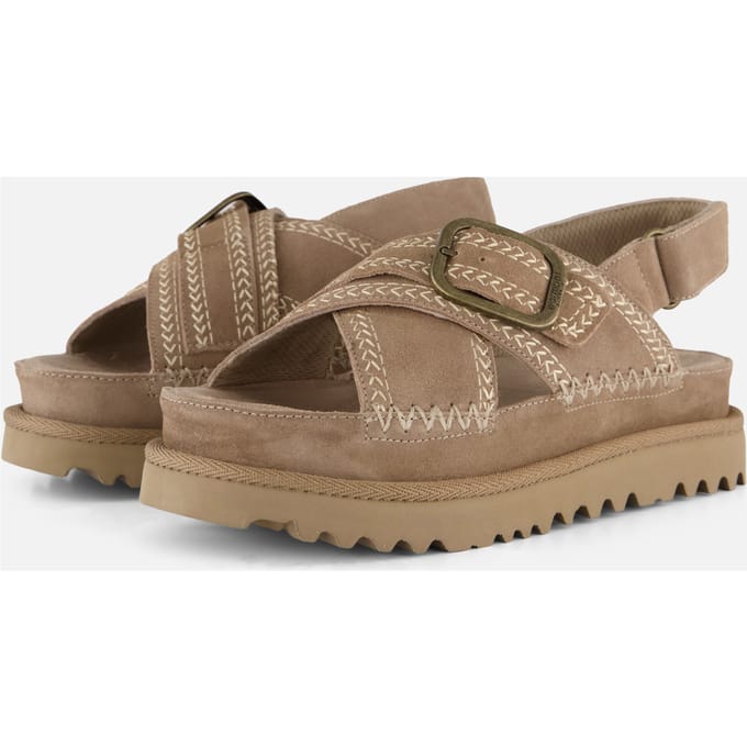 Warmbat Urella Crossover Exclusief taupe - Maat 37