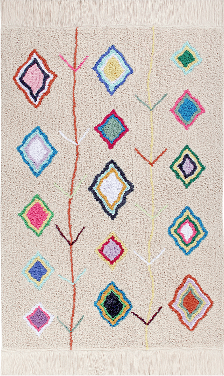 Lorena Canals Berber Classics Kaarol Multi - 140 x 200 cm